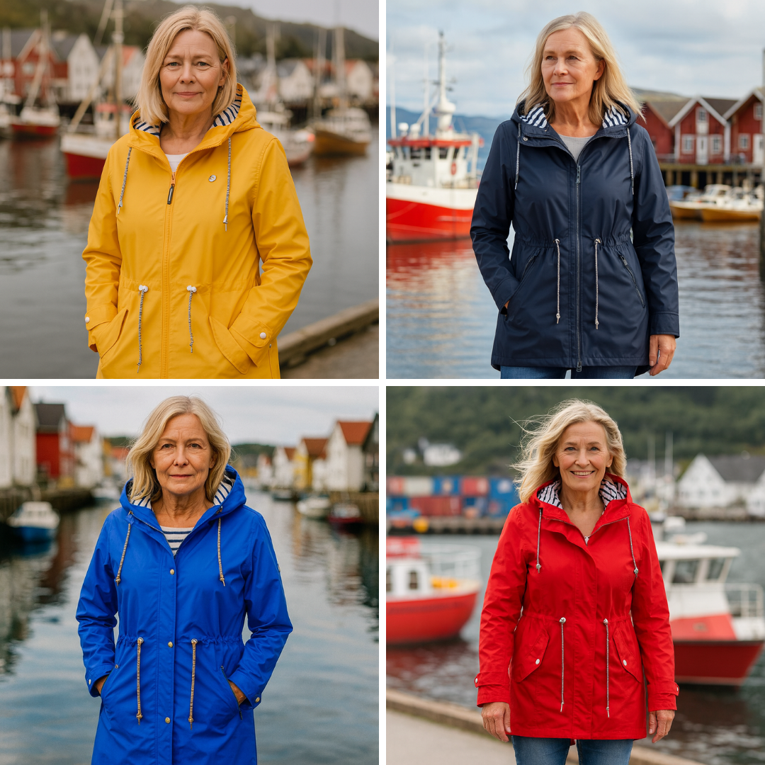 Freya™ | Stilren og Vanntett Jakke | BESTSELGER