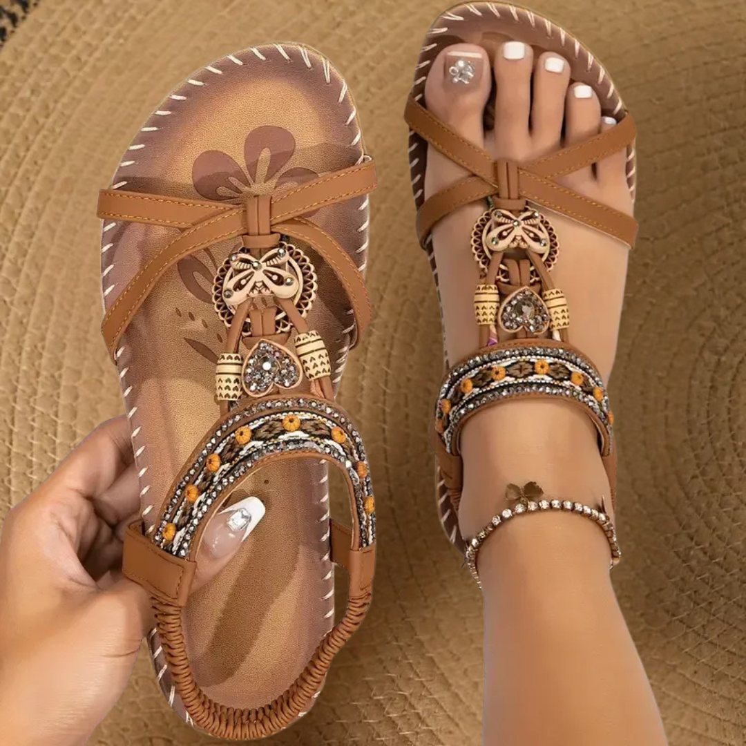 Freya™ | Ortopediske sandaler i Ibiza-stil
