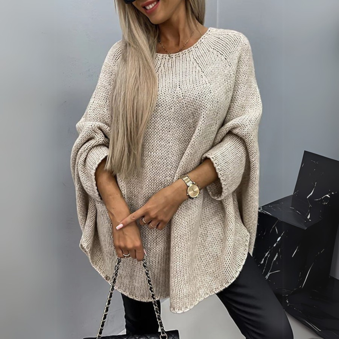 Freya™ | Stilig Damenpullover med Rund Hals