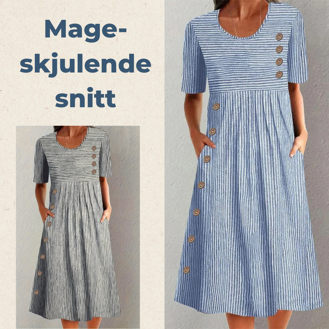 Freya™ | Stripete Sommerkjole