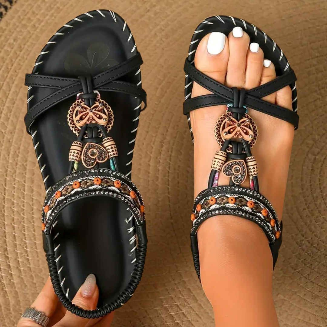Freya™ | Ortopediske sandaler i Ibiza-stil