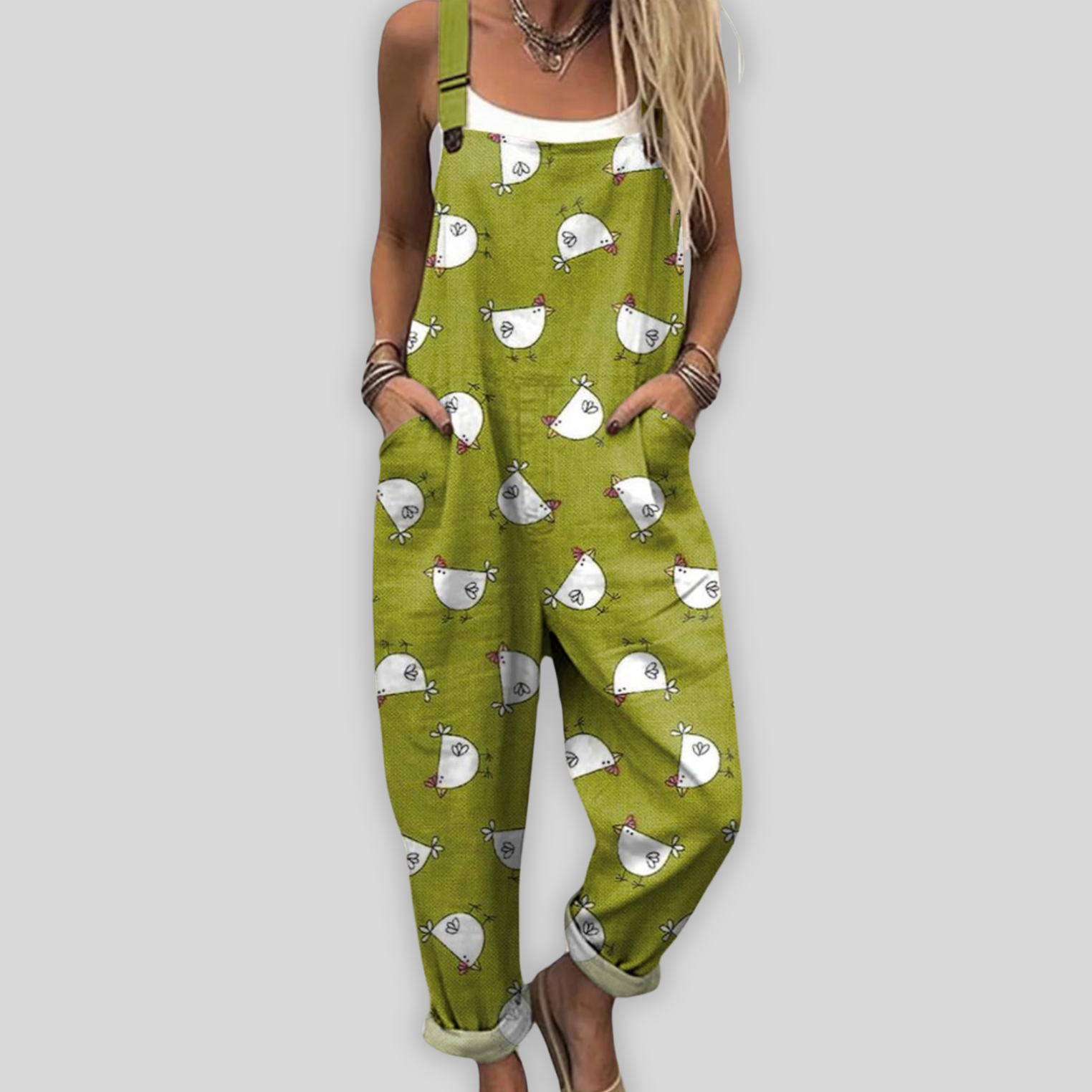 Freya™ | Elegant Jumpsuit med Løs Passform for Avslappet Stil