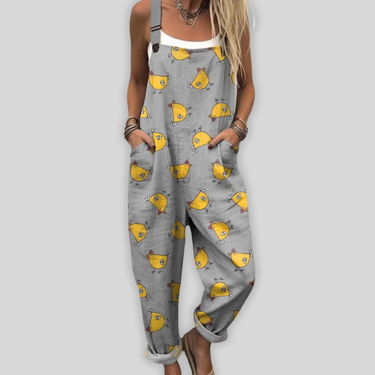 Freya™ | Elegant Jumpsuit med Løs Passform for Avslappet Stil
