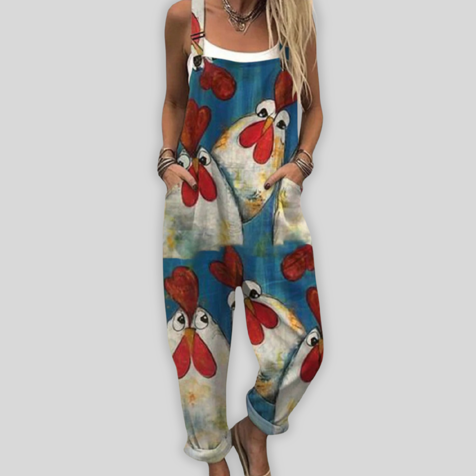 Freya™ | Elegant Jumpsuit med Ledig Passform for Avslappet Stil