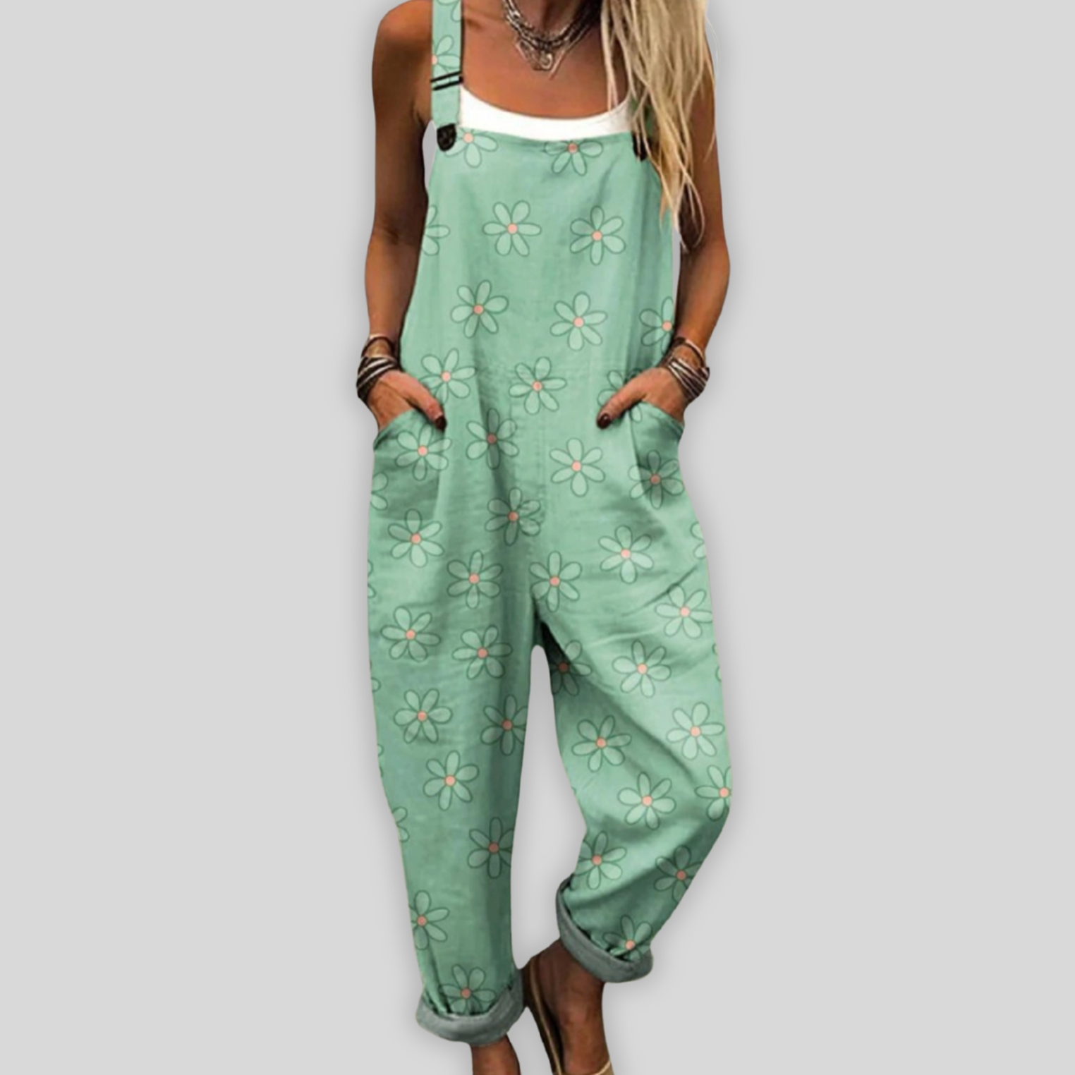 Freya™ | Elegant Jumpsuit med Ledig Passform for Avslappet Stil