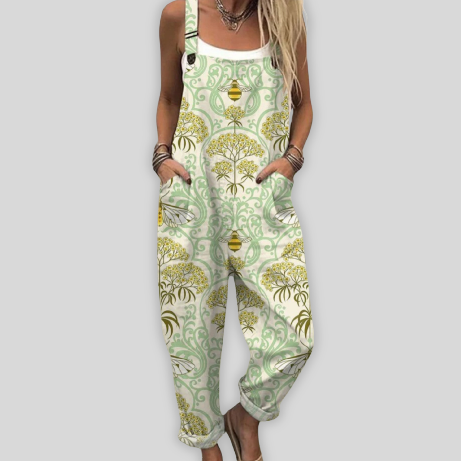 Freya™ | Elegant Jumpsuit med Ledig Passform for Avslappet Stil
