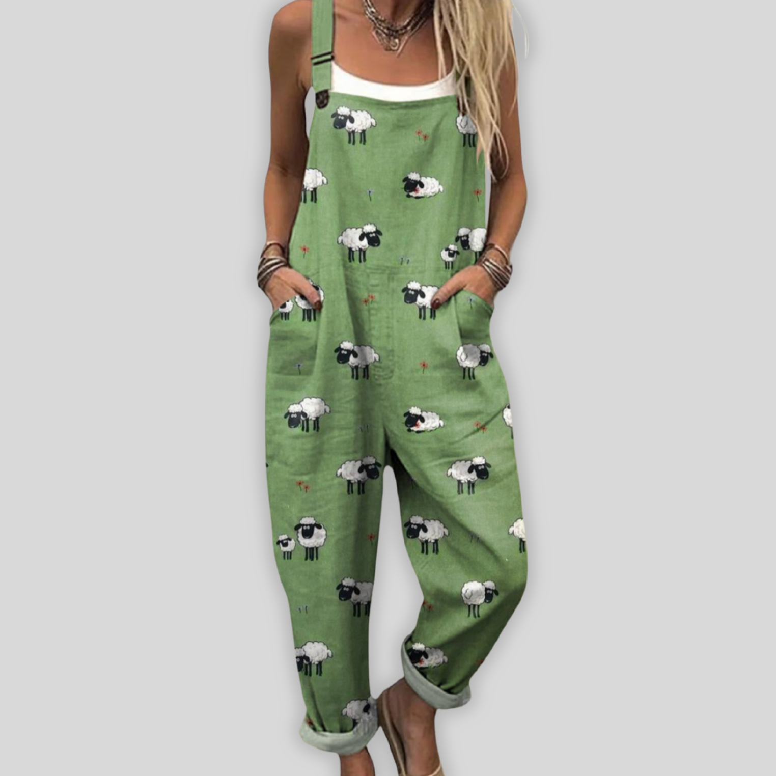 Freya™ | Elegant Jumpsuit med Ledig Passform for Avslappet Stil