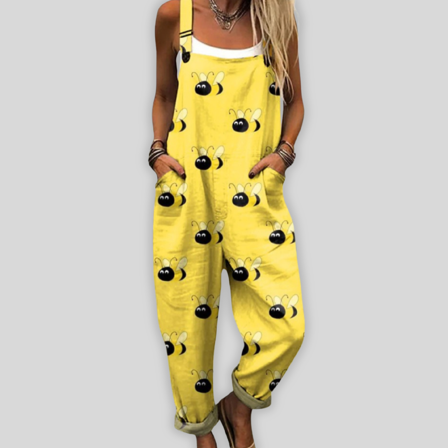 Freya™ | Elegant Jumpsuit med Ledig Passform for Avslappet Stil