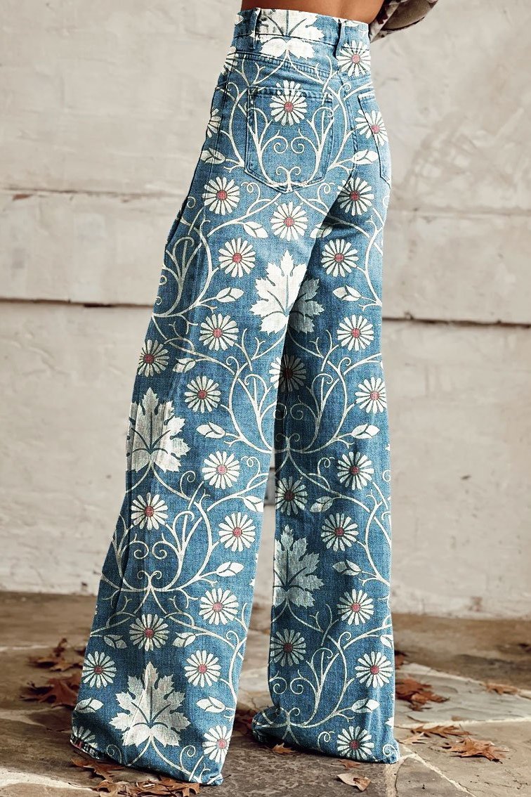 Freya™ | Boho bukser i premium stoff for et elegant utseende