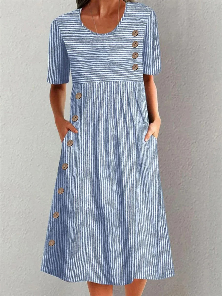 Freya™ | Stripete Sommerkjole